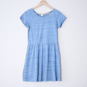 Baby Heather Blue Tee Shirt Dress